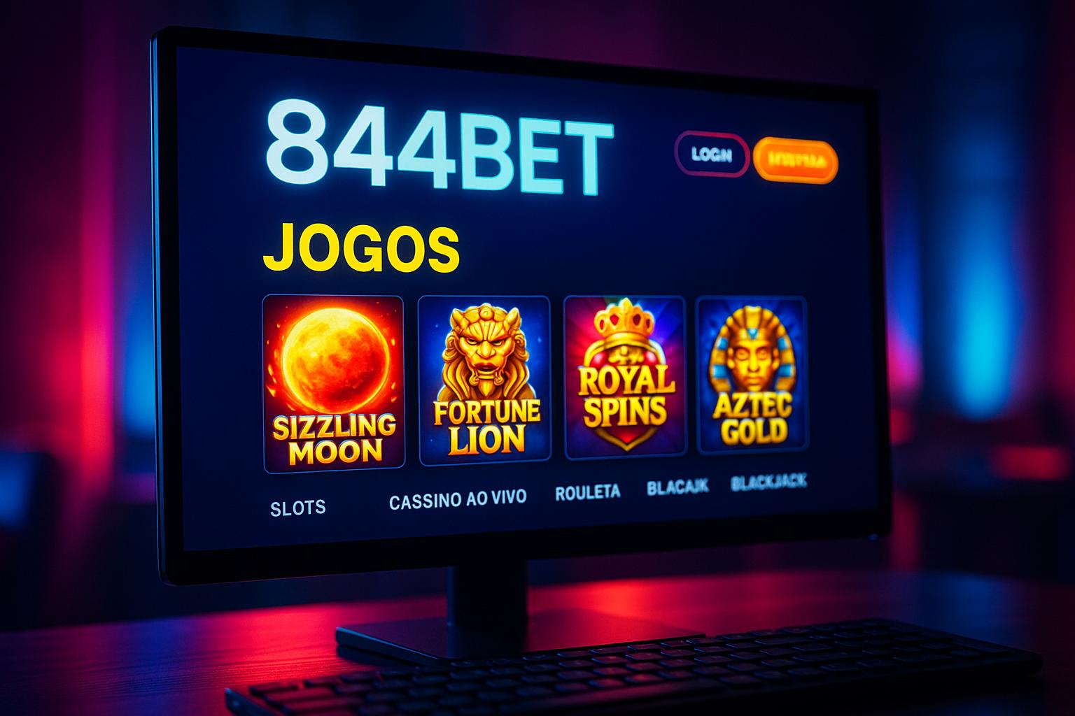 Jogos de cassino online inovadores e emocionantes na 844BET