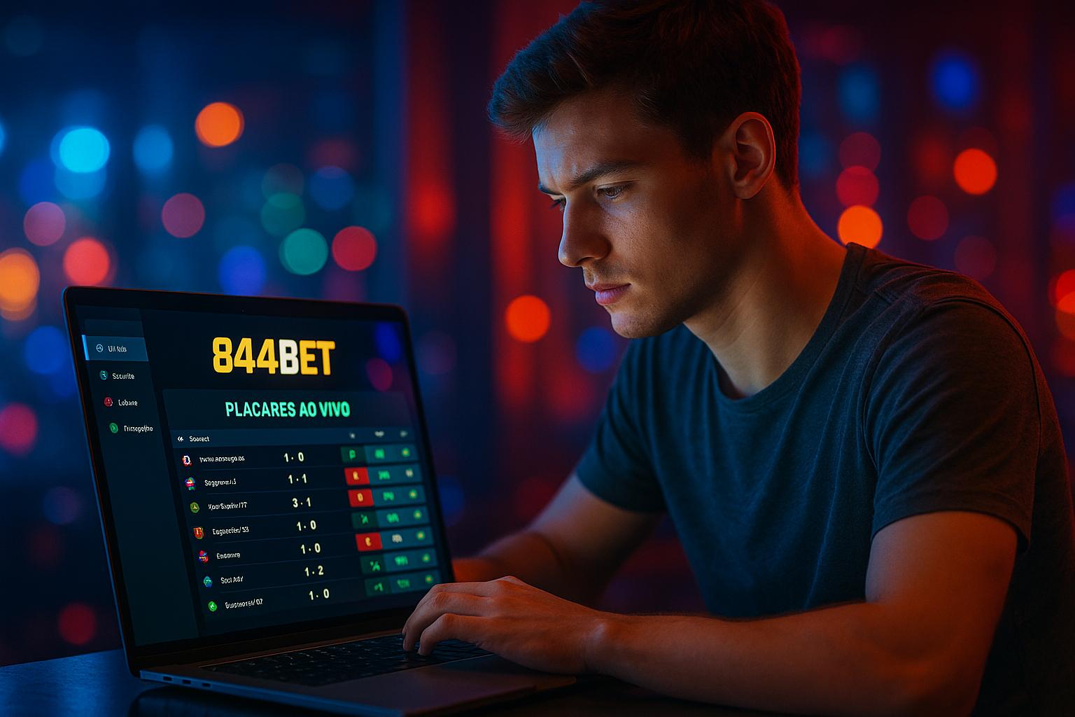 Apostas esportivas no cassino online 844BET